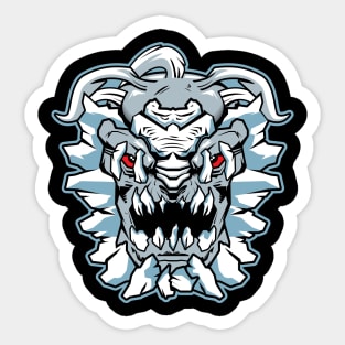 Ice Villain Sticker